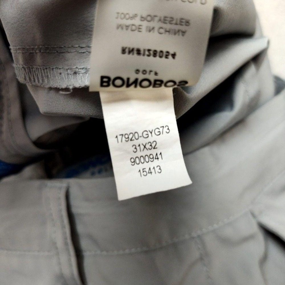 Bonobos Pants Mens 31x32 Gray Golf Athletic Flat Front Lightweight Work School - Picture 10 of 14